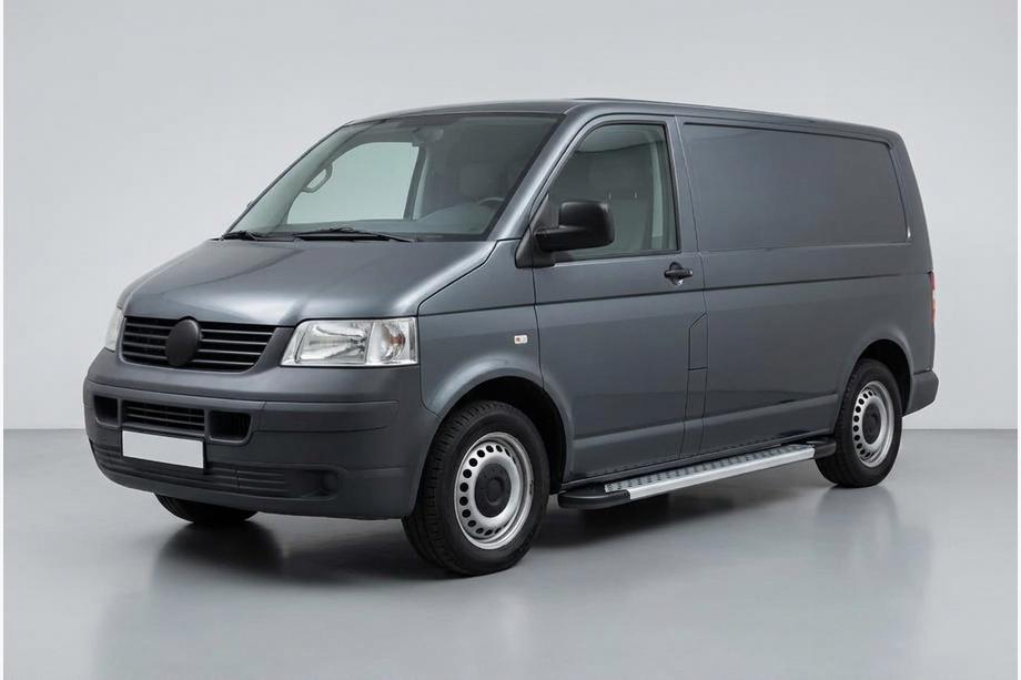 Volkswagen T5 Transporter 2003–2010 Side steps New Vision Grey (2 stuks, aluminium) Image
