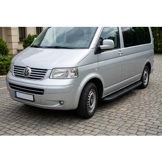 Side steps Tayga Black (2 stuks, aluminium) Volkswagen T5 Transporter 2003–2010 foto 1