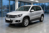 Volkswagen Tiguan 2007–2016 Side steps New Vision Grey (2 stuks, aluminium) foto 1