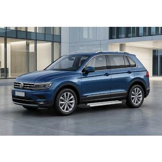 Side steps New Vision Grey (2 stuks, aluminium) Volkswagen Tiguan 2016–2023 foto 1