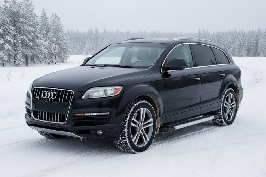 Audi Q7 2005–2015 Side steps New Vision Grey (2 stuks, aluminium) Image