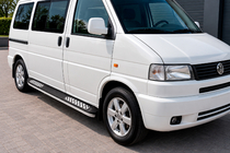 Volkswagen T4 Transporter 1990–2003 Tayga V2 side steps (2 stuks, aluminium) foto 1