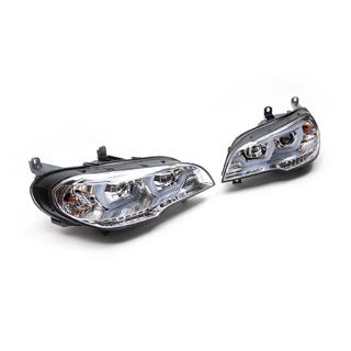 Koplampen (2 stuks, helder) BMW X5 E70 2007–2013 foto 3