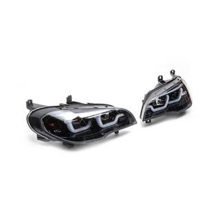 Koplampen met LED-verlichting (2 stuks, donker) BMW X5 E70 2007–2013 foto 4