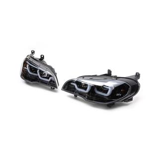 Koplampen met LED-verlichting (2 stuks, donker) BMW X5 E70 2007–2013 foto 1