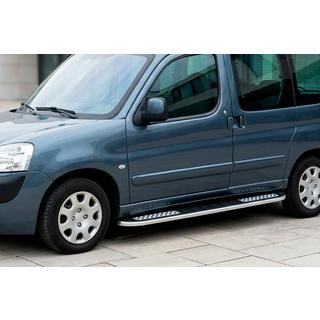 Tayga V2 side steps (2 stuks, aluminium) Peugeot Partner 1996–2008 foto 1