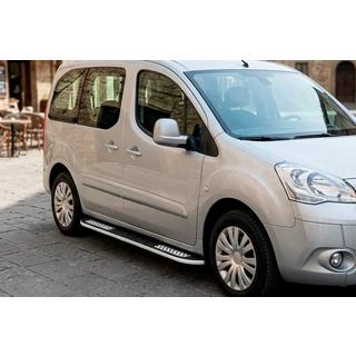 Tayga V2 side steps (2 stuks, aluminium) Peugeot Partner Tepee 2008–2018 foto 1