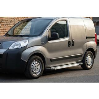 Side steps New Vision Grey (2 stuks, aluminium) Peugeot Bipper 2008–2017 foto 1