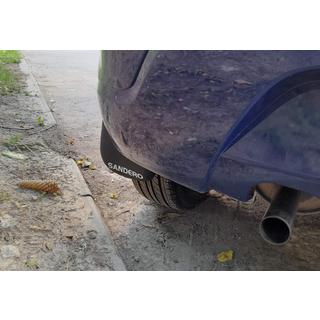 Achterspatlappen (2 stuks) Renault Sandero 2007–2013 foto 2