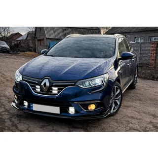 Voorbumper lipspoiler LIP (zwart) foto 1