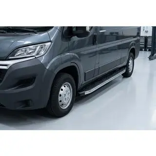 BlackLine zijsteps (2 stuks, aluminium) foto 1