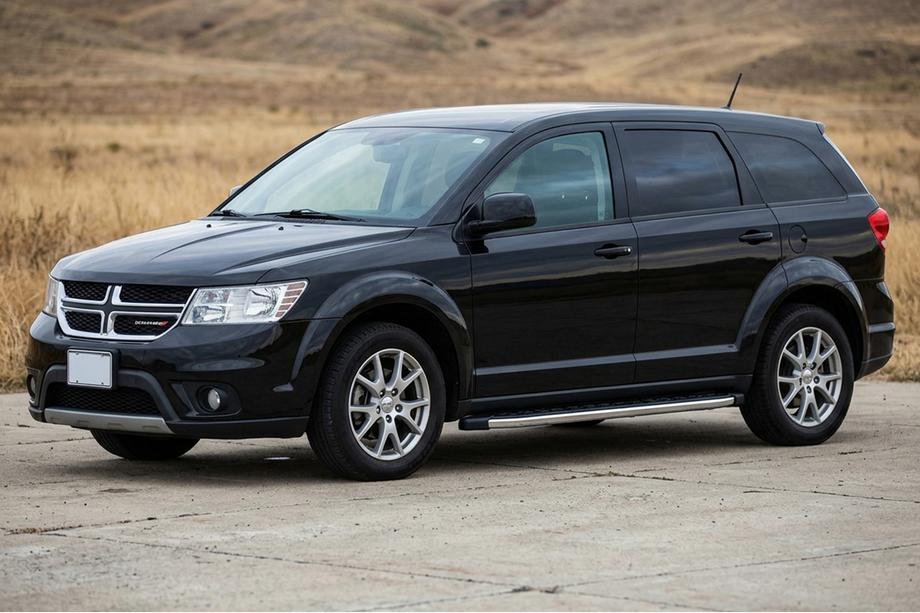 Dodge Journey 2008–2020 BlackLine zijsteps (2 stuks, aluminium) Image