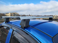 Chevrolet Aveo T250 2005–2011 Dakdrager-dwarsbalken voor glad dak (2 stuks, Asaf V4) foto 2