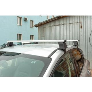 Dakdrager-dwarsbalken voor glad dak (2 stuks, Asaf V4) Honda Civic HB 2006–2012 foto 1