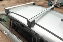 Mazda 323 1977–2003 Dakdrager-dwarsbalken voor glad dak (2 stuks, Asaf V4) foto 10