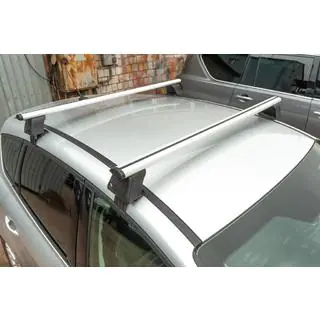 Dakdrager-dwarsbalken voor glad dak (2 stuks, Asaf V4) Mazda Premacy 1999–2005 foto 2