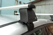 Renault Laguna 2007–2015 Dakdrager-dwarsbalken voor glad dak (2 stuks, Asaf V4) foto 7