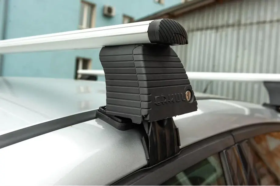Seat Leon 2005–2012 Dakdrager-dwarsbalken voor glad dak (2 stuks, Asaf V4) Foto 7