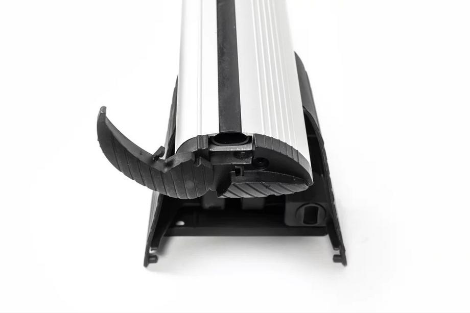 Toyota Aygo 2007–2014 Dakdrager-dwarsbalken voor glad dak (2 stuks, Asaf V4) Foto 14