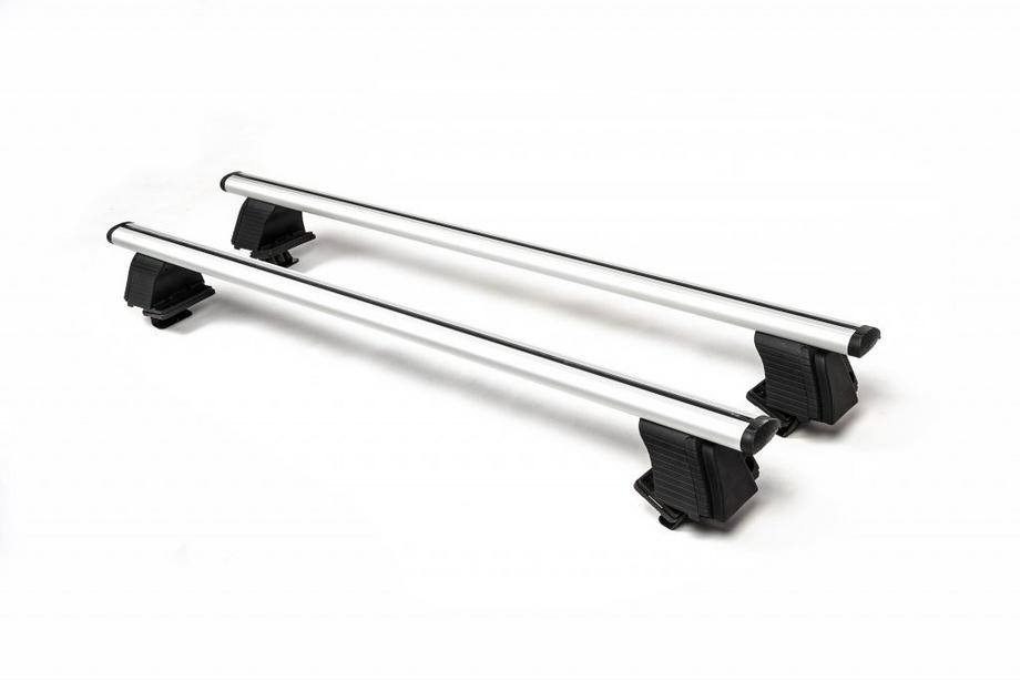 Volkswagen Passat B5 1997–2005 Dakdrager-dwarsbalken voor glad dak (2 stuks, Asaf V4) Foto 19