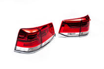 Toyota Land Cruiser 200 2007–2021 Achterlichten 2016-2021 (OEM-standaard) Rechter buitenste achterlicht (op spatbord) foto 4