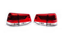 Toyota Land Cruiser 200 2007–2021 Achterlichten 2016-2021 (OEM-standaard) Rechter buitenste achterlicht (op spatbord) foto 9