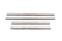 Mercedes E-class W124 1984–1997 Carmos RVS instaplijsten (set 4 stuks) foto 1