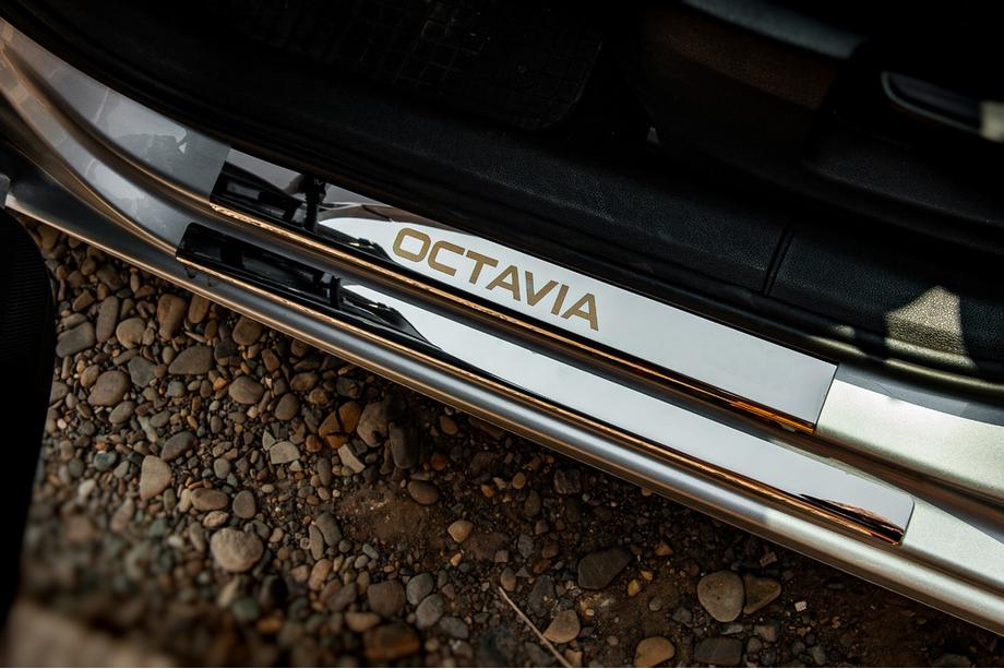 Skoda Octavia III A7 2013–2019 Carmos V1 dorpellijsten (8 stuks, RVS) Image