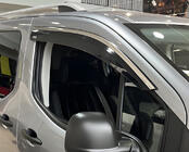 Opel Combo 2019– Raamdeflectoren met chroomstrip (set van 2, Niken) foto 1