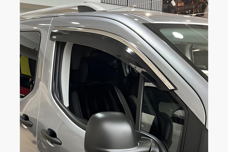 Opel Combo 2019– Raamdeflectoren met chroomstrip (set van 2, Niken) Image