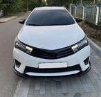 Toyota Corolla 2013–2019 Voorbumper lipspoiler LIP (zwart) foto 2