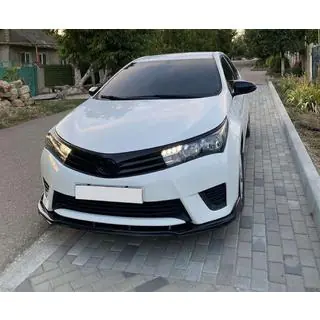 Voorbumper lipspoiler LIP (zwart) foto 3