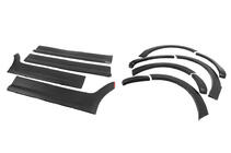 Volkswagen Caddy 2010–2015 Set sierlijsten en wielkastverbreders Lange wielbasis foto 4
