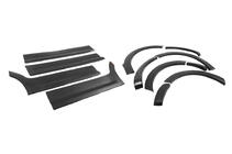 Volkswagen Caddy 2010–2015 Set sierlijsten en wielkastverbreders Lange wielbasis foto 5
