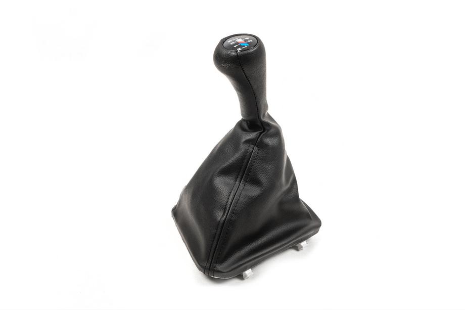 BMW 5 Serie E34 1988–1995 Pookhoes + versnellingspookknop OEM 5-bak (kunstleer) Image