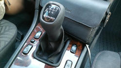 Mercedes C-klasse W202 1993–2001 Pookhoes + versnellingspookknop Elegance (kunstleer) foto 2
