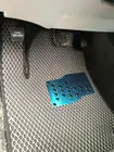 Toyota Sequoia 2007–2022 Polyurethaan automatten, 3 rijen (EVA, zwart) foto 7