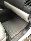 Toyota Sequoia 2007–2022 Polyurethaan automatten, 3 rijen (EVA, zwart) foto 9