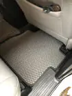 Toyota Sequoia 2007–2022 Polyurethaan automatten, 3 rijen (EVA, zwart) foto 10