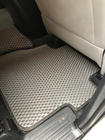 Toyota Sequoia 2007–2022 Polyurethaan automatten, 3 rijen (EVA, zwart) Middenrij – doorgang foto 11