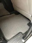 Toyota Sequoia 2007–2022 Polyurethaan automatten, 3 rijen (EVA, zwart) foto 11