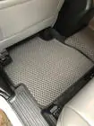 Toyota Sequoia 2007–2022 Polyurethaan automatten, 3 rijen (EVA, zwart) foto 15