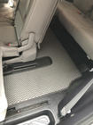 Toyota Sequoia 2007–2022 Polyurethaan automatten, 3 rijen (EVA, zwart) Middenrij – doorgang foto 17
