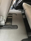 Toyota Sequoia 2007–2022 Polyurethaan automatten, 3 rijen (EVA, zwart) Middenrij – doorgang foto 5