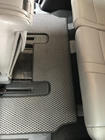 Toyota Sequoia 2007–2022 Polyurethaan automatten, 3 rijen (EVA, zwart) Middenrij – doorgang foto 18