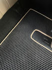 Toyota Sequoia 2007–2022 Polyurethaan automatten, 3 rijen (EVA, zwart) Middenrij – doorgang foto 3