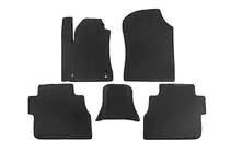 Toyota Sequoia 2007–2022 Polyurethaan automatten, 3 rijen (EVA, zwart) foto 23