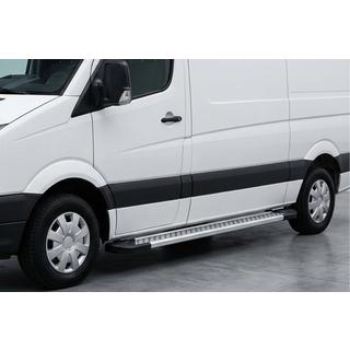 Side steps New Vision Grey (2 stuks, aluminium) Man TGE 2017– foto 1
