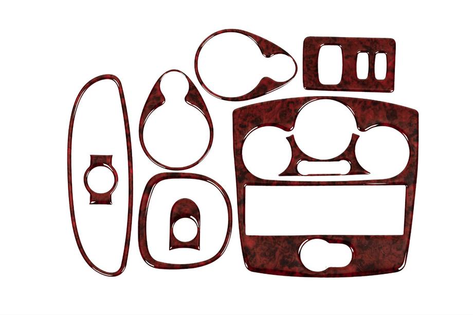 Renault Clio III 2005–2012 Dashboard sierlijsten 2005-2008 Houtlook Image