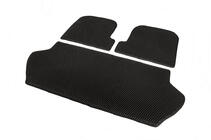 Volvo XC90 2002–2014 3-delige kofferbakmat (EVA, zwart) foto 8